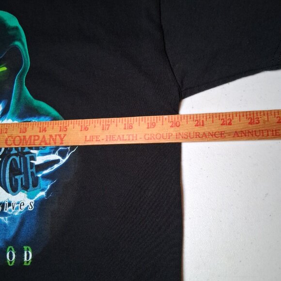 Kennywood Amusement Park Phantoms Revenge Shirt Large Black Rollercoaster - Picture 5 of 10